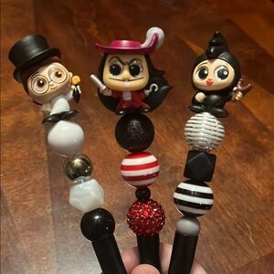 Captain Hook Themed Pen Bundle Handmade